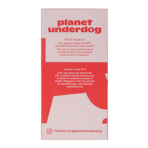 120 Planet Underdog Compostable Dog Poop Bags - Red Box