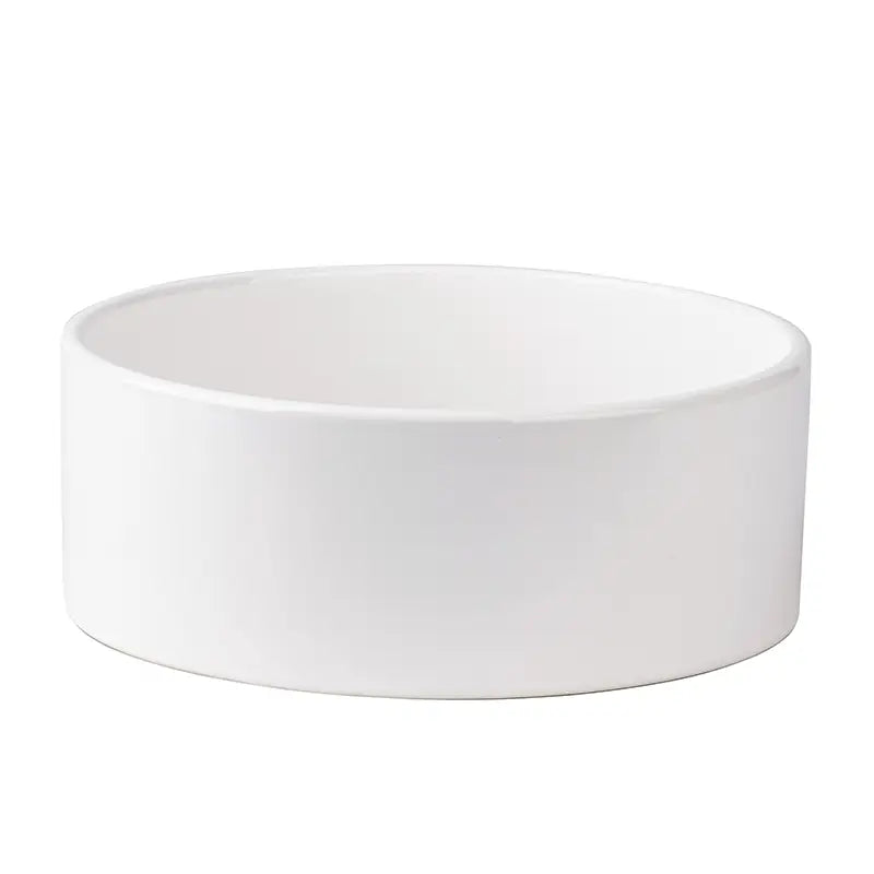 Classic Dog White Pet Bowl